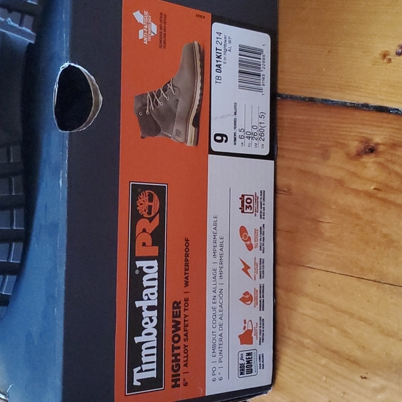 Timberland Pro Hightower 6" Boots Size 9 - Picture 4 of 4